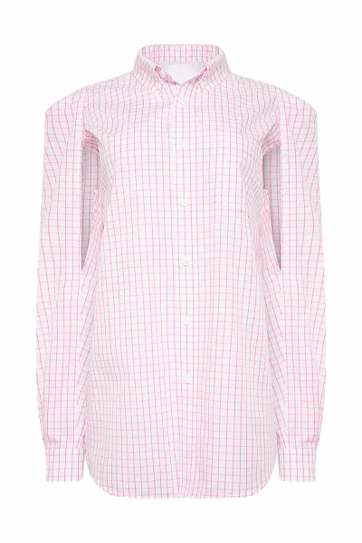 Рубашка с вырезами на рукавах Hot Pink