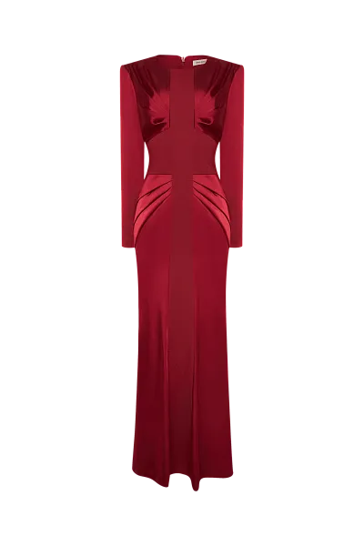 Платье-макси годэ Scarlet Sage