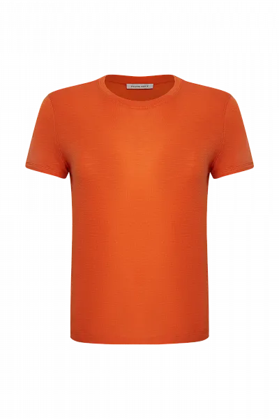 Футболка из овечьей шерсти Persimmon Orange