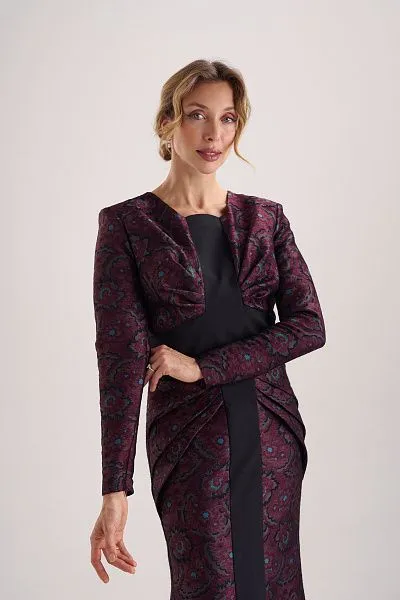 Платье-макси годе