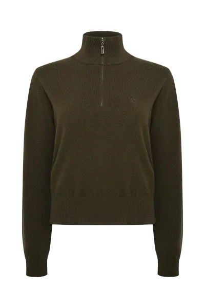 Толстовка с высоким воротом на молнии Capers