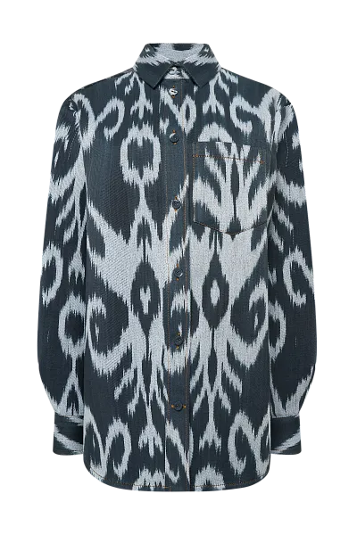 Рубашка оверсайз India Ink