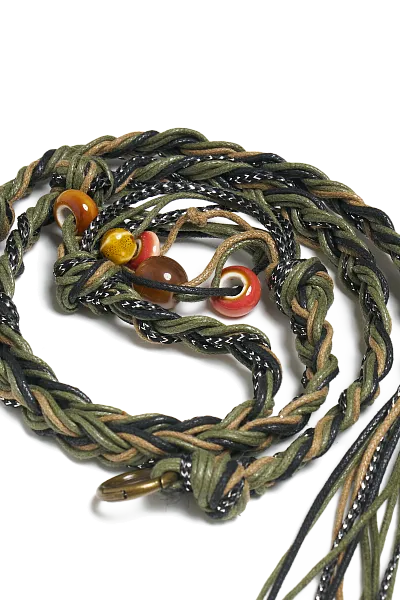 Плетеный пояс Verde