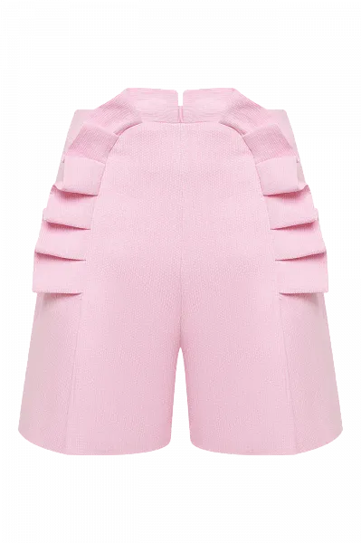 Шорты со складками из адраса