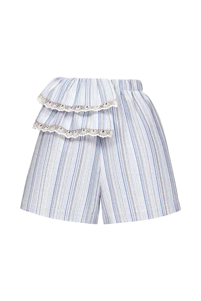 Шорты с михайловским кружевом