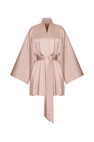 Кимоно из искусственного шелка 