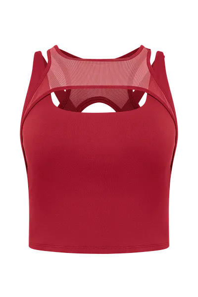 Кросс-топ Burgundy