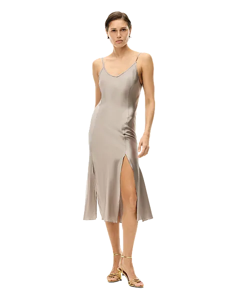 Платье-комбинация из шёлка