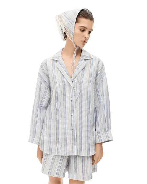 Рубашка с михайловским кружевом