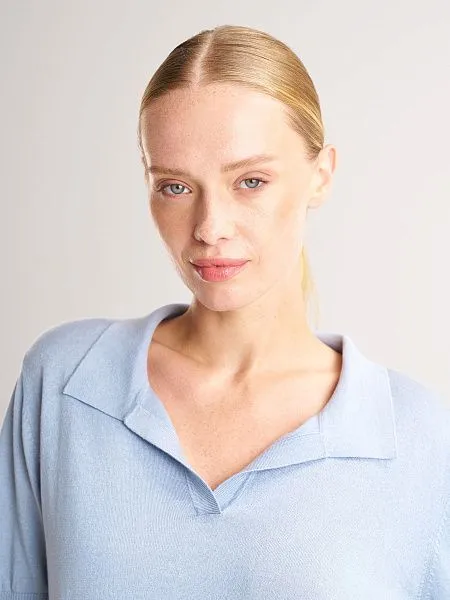 Поло из шёлка и кашемира