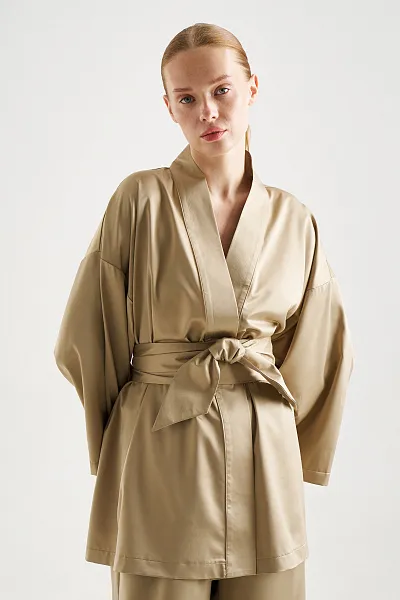 Кимоно из искусственного шелка