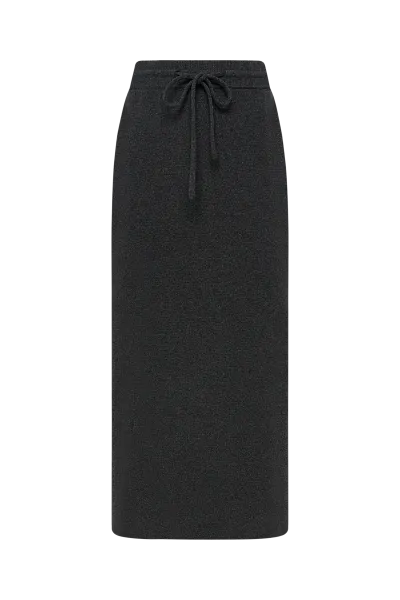 Юбка-миди из кашемира и шерсти Raven