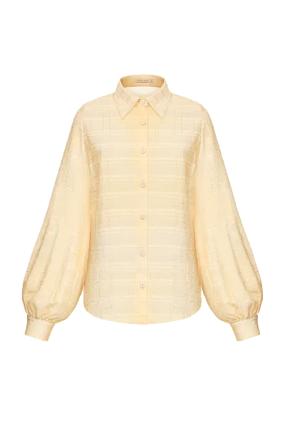 Рубашка из фактурной ткани