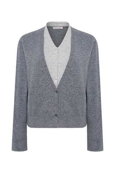 Кардиган двухцветный Silver Filigree 