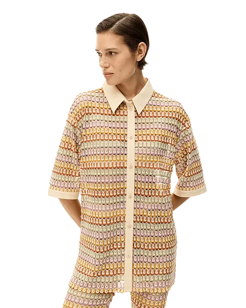 Рубашка поло из трикотажа