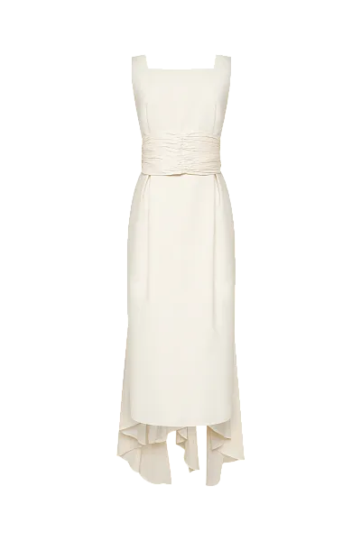 Платье-футляр с кушаком Pearl