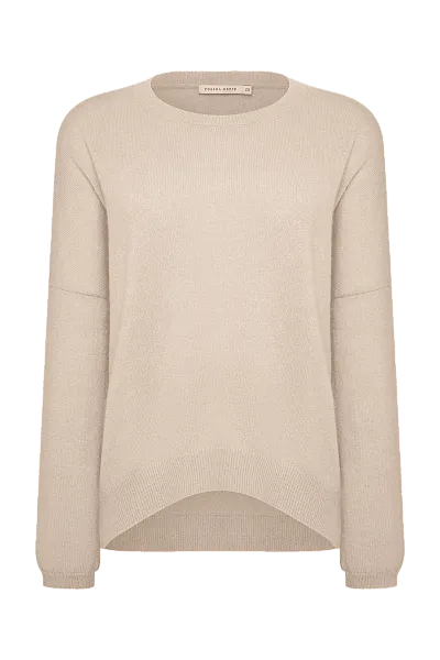 Кашемировый джемпер Bleached Sand