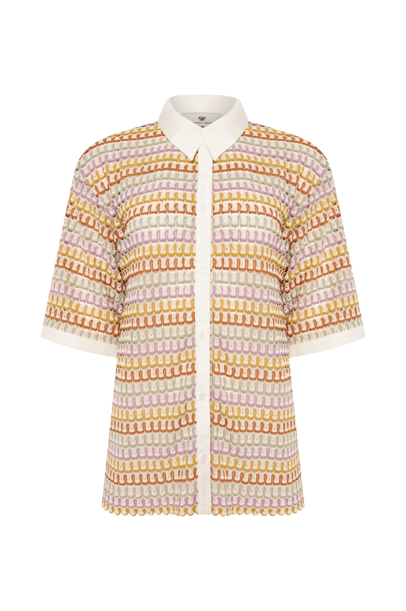 Рубашка поло оверсайз Multicolor