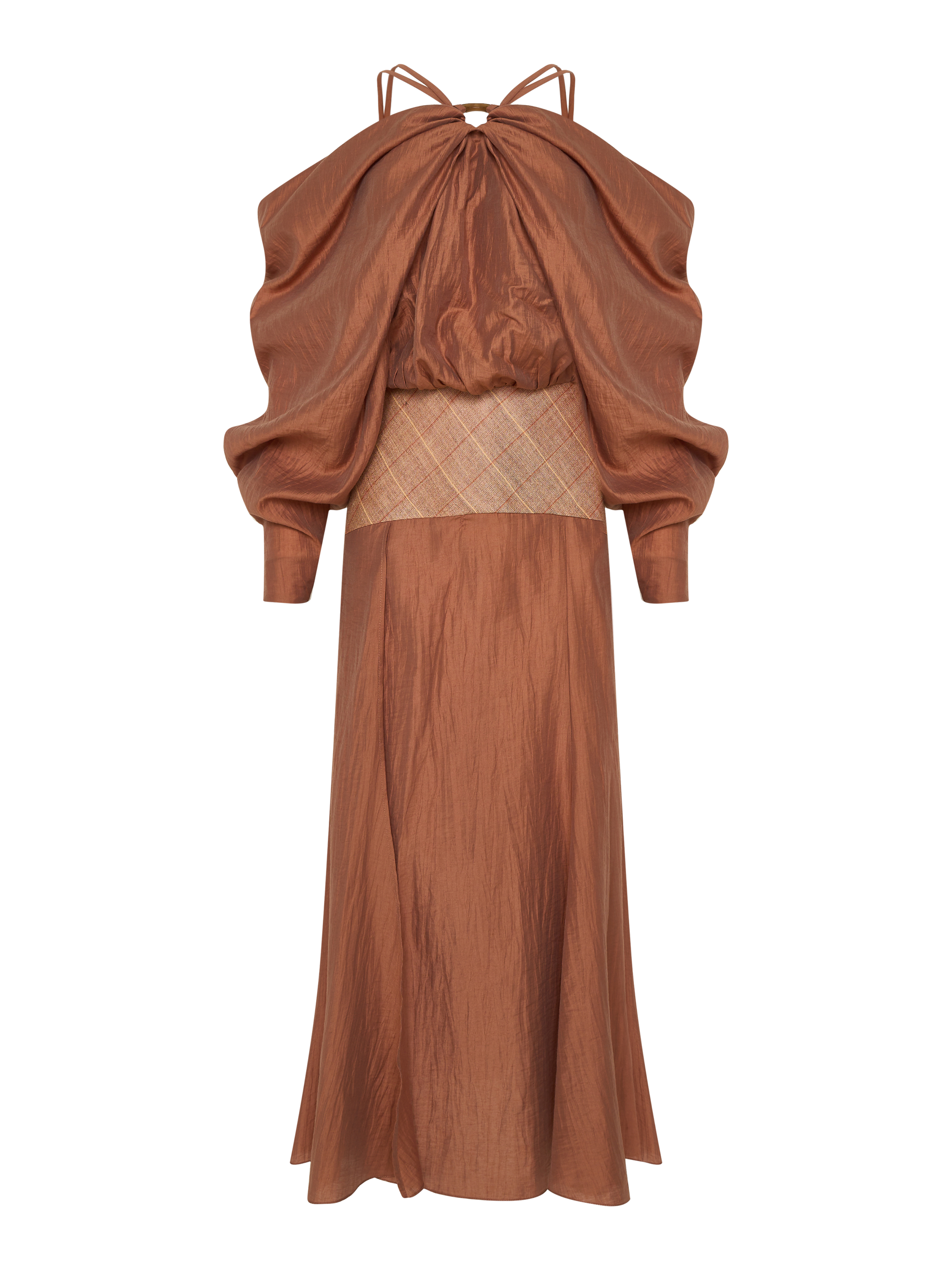 картинка Платье с ниспадающими плечами от Polina Repik Wear