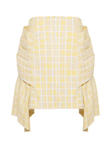 Юбка с драпировкой Tender Yellow