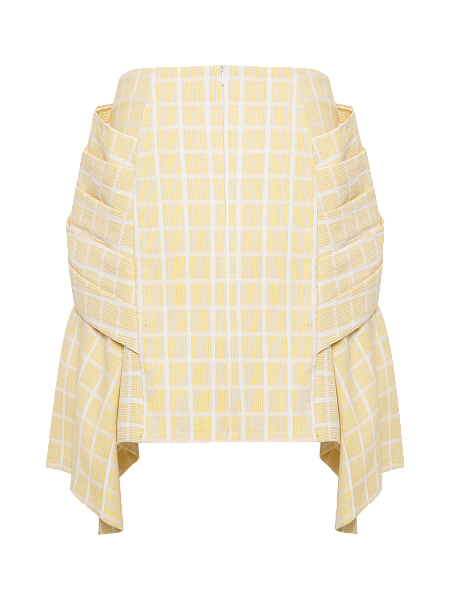 Юбка с драпировкой Tender Yellow