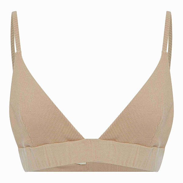 Топ-бра из кашкорсе Bleached Sand