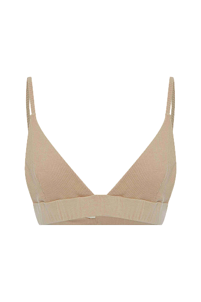 Топ-бра из кашкорсе Bleached Sand