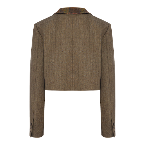 Укороченный пиджак из джинсы Teak