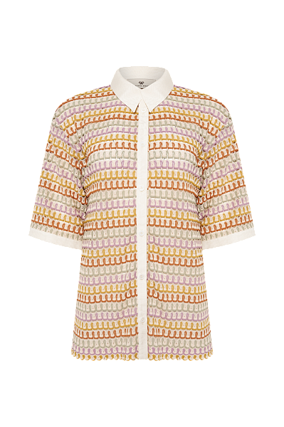 Рубашка поло из трикотажа