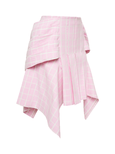 Юбка с драпировкой Hot Pink