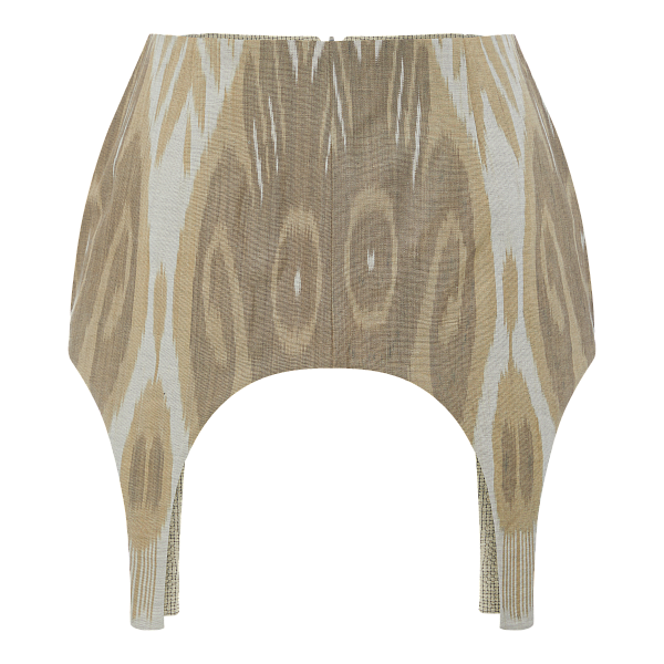 Двусторонняя баска Oyster White 