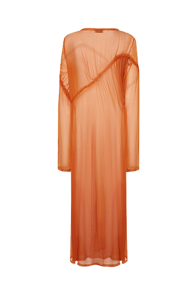 Платье из шифона Persimmon Orange