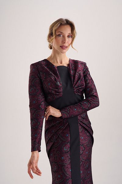 Платье-макси годе