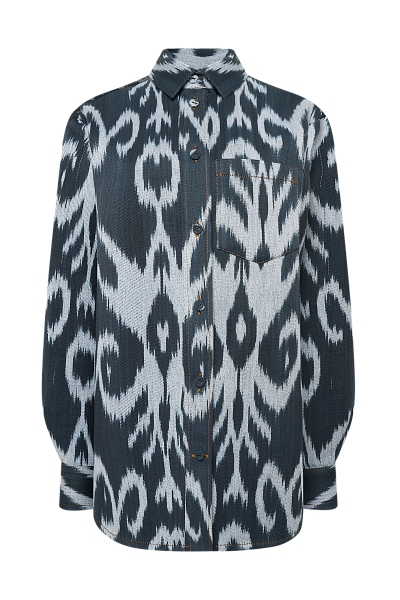 Рубашка оверсайз India Ink