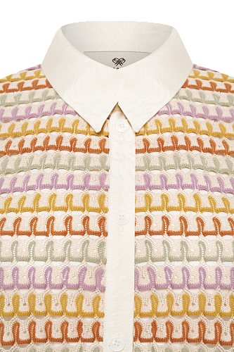 Рубашка поло оверсайз Multicolor
