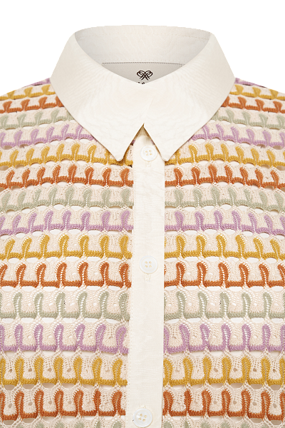 Рубашка поло оверсайз Multicolor