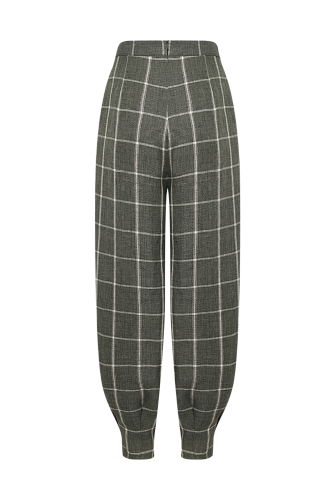 Брюки бананы Bronze Green