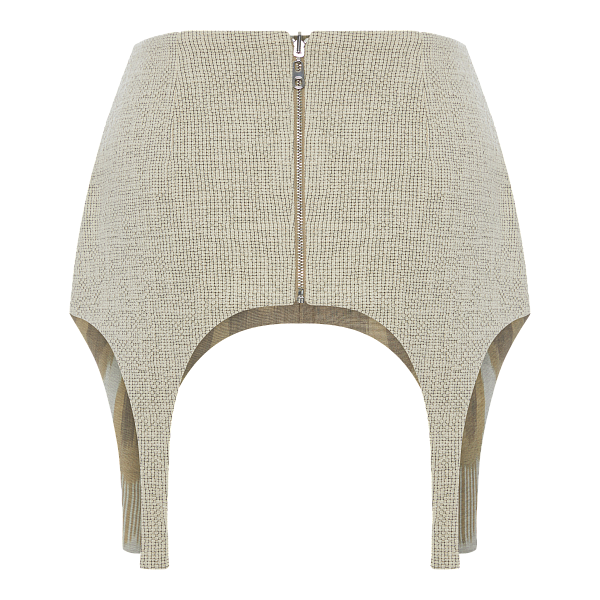 Двусторонняя баска Oyster White 