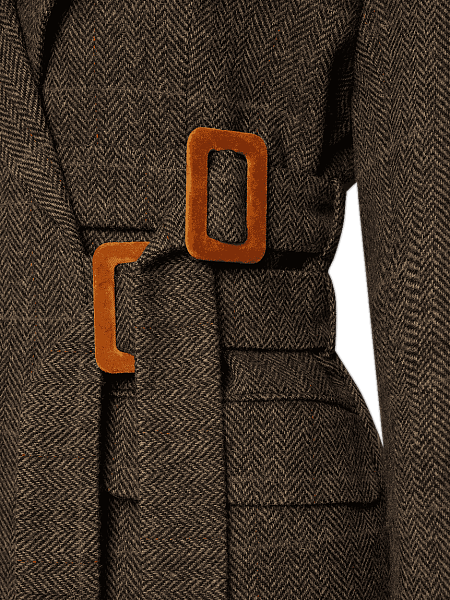 Пиджак с двумя поясами Pumpkin Spice