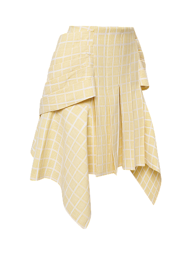 Юбка с драпировкой Tender Yellow