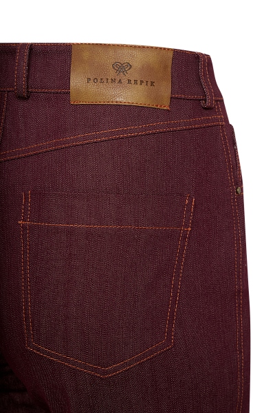 Классические джинсы Burgundy