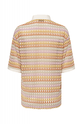 Рубашка поло оверсайз Multicolor