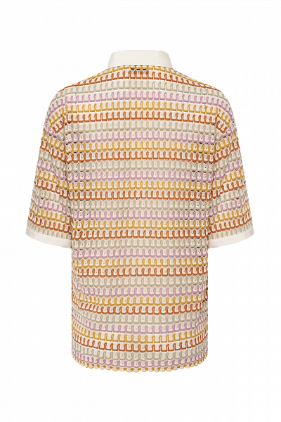 Рубашка поло оверсайз Multicolor