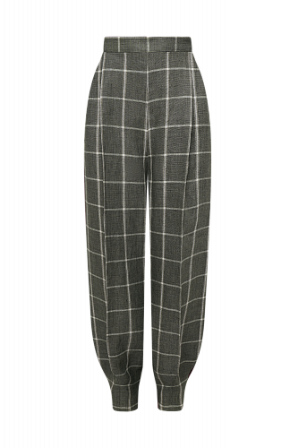 Брюки бананы Bronze Green