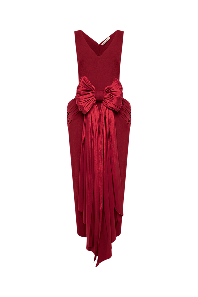 Платье-футляр с бантом Scarlet Sage