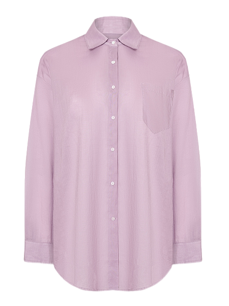 Рубашка изо льна Lilac Snow