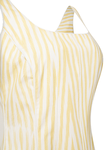 Летнее мини-платье из хлопка Tender Yellow