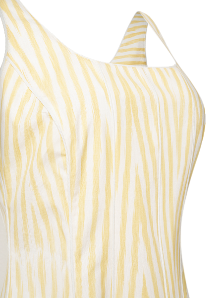 Летнее мини-платье из хлопка Tender Yellow