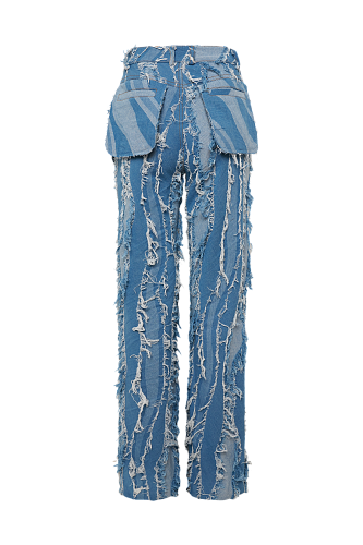 Джинсы "наизнанку" Jeans Blue