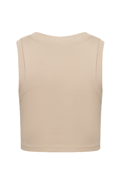 Укороченная майка из лапши Bleached Sand